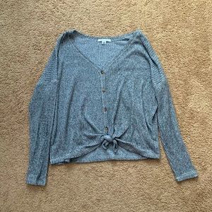 Tie Knot Waffle Long Sleeve